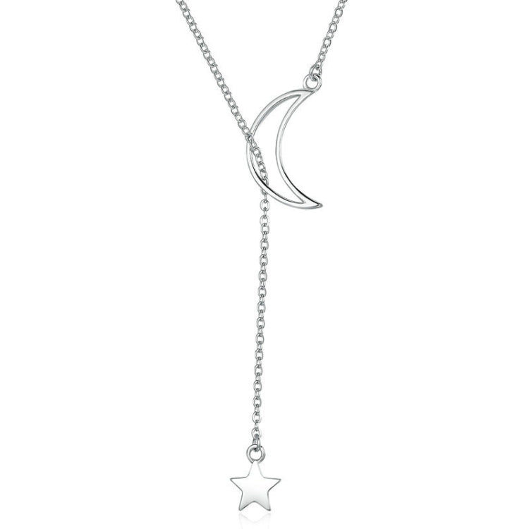 Collier Étoiles Lune en Argent Sterling S925, SCN108