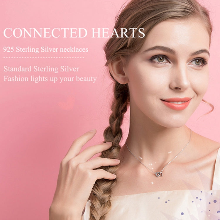 Collier femme en argent sterling S925 « Love », SCN181, SCN181 (Or)