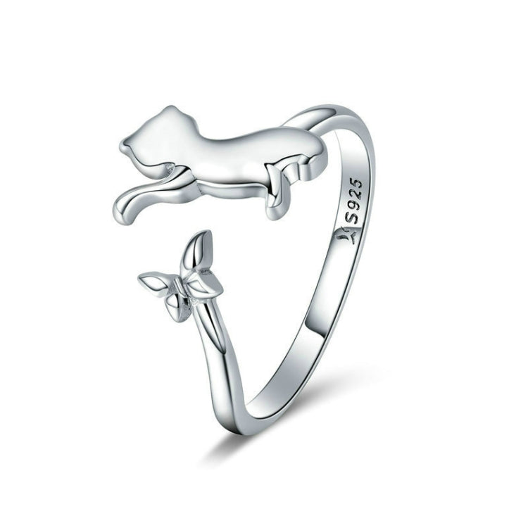 Bague en Argent Sterling S925, Compagnon Chats, Mode, SCR443