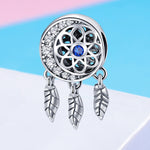 Accessoires de perles à motif creux en argent sterling S925, accessoires de bracelet de perles DIY, SCC718