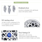Accessoires de perles à motif creux en argent sterling S925, accessoires de bracelet de perles DIY, SCC718