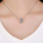 Accessoires de perles à motif creux en argent sterling S925, accessoires de bracelet de perles DIY, SCC718