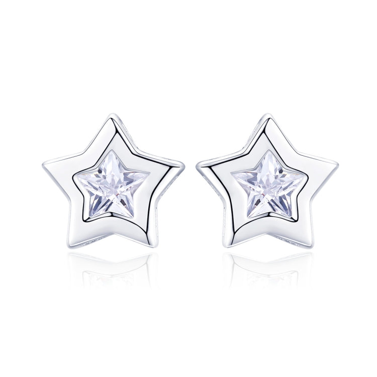 Boucles d'oreilles étoiles à faire soi-même en argent sterling 925, SCE437