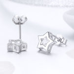 Boucles d'oreilles étoiles à faire soi-même en argent sterling 925, SCE437