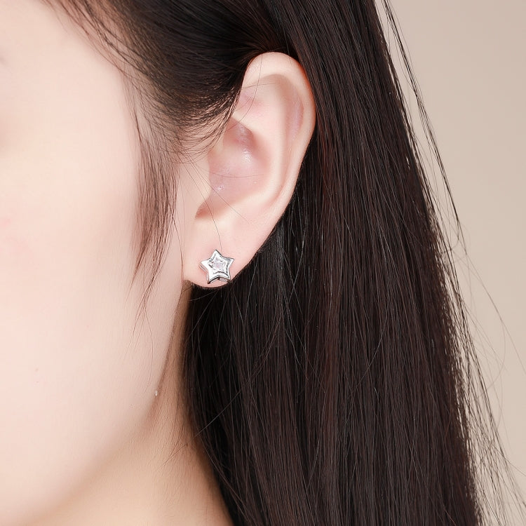 Boucles d'oreilles étoiles à faire soi-même en argent sterling 925, SCE437
