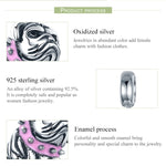 Accessoire de bracelet perlé avec pendentif Bouledogue en argent sterling S925, SCC552