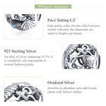Accessoires de Perles de Bracelet Collier Bricolage Creux Perlé en Argent Sterling S925 Plage