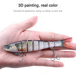 Leurre dur bionique en plastique Luya Knotty Fish pour pêche en mer, JM034-1, JM034-2, JM034-3, JM034-4, JM034-5, 3 PCS, 5 PCS, JM034-6, JM034-7, JM034-8, JM034-9, JM034-10