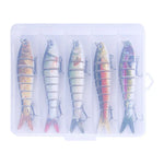 Leurre dur bionique en plastique Luya Knotty Fish pour pêche en mer, JM034-1, JM034-2, JM034-3, JM034-4, JM034-5, 3 PCS, 5 PCS, JM034-6, JM034-7, JM034-8, JM034-9, JM034-10