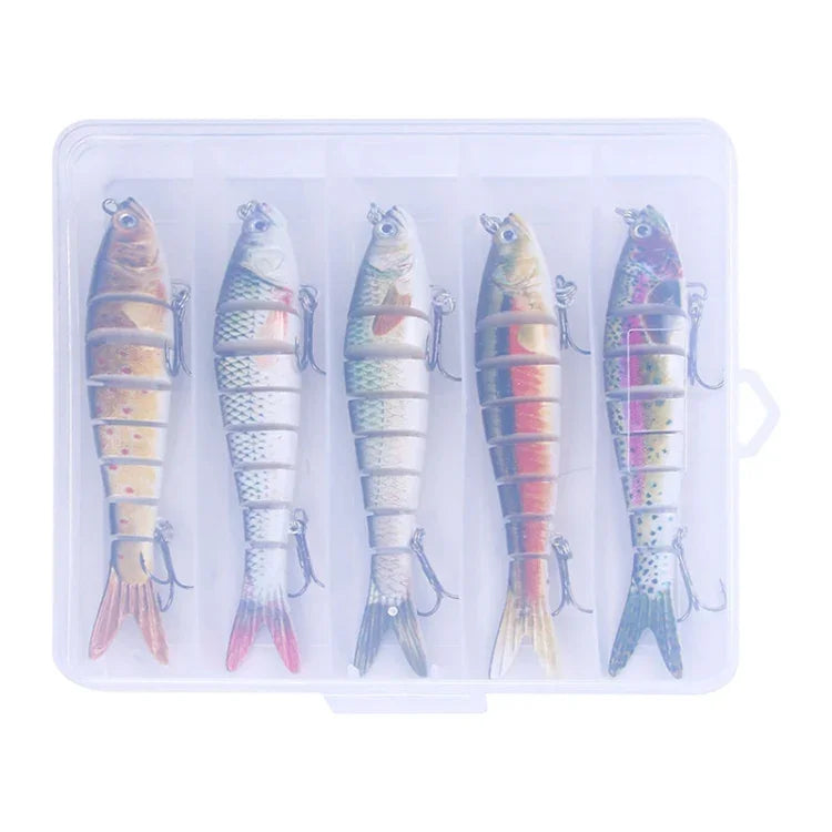 Leurre dur bionique en plastique Luya Knotty Fish pour pêche en mer, JM034-1, JM034-2, JM034-3, JM034-4, JM034-5, 3 PCS, 5 PCS, JM034-6, JM034-7, JM034-8, JM034-9, JM034-10