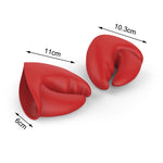 Une paire de pinces à homard Gants isolants thermiques Gants de cuisine résistants aux hautes températures en silicone anti-brûlure, gants isolants