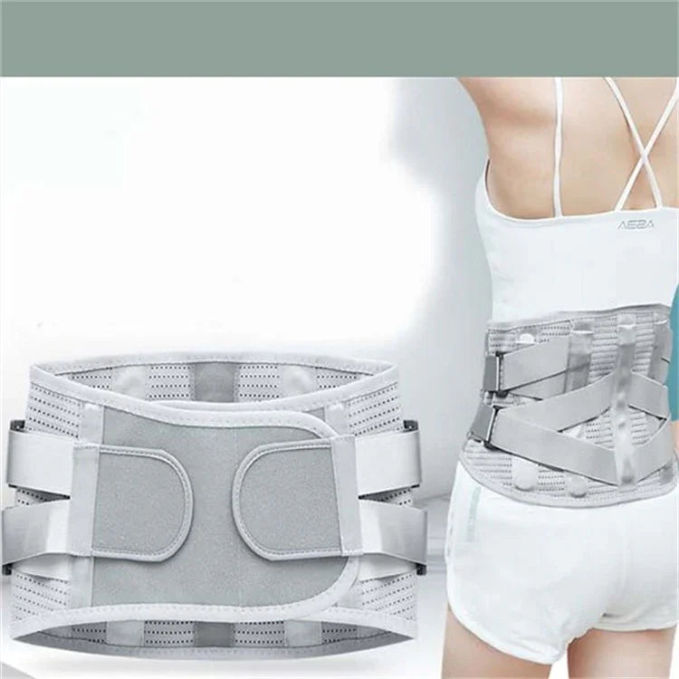 Orthèse lombaire médicale respirante et chaude avec support en plaques d'acier, S, M, L, XL, XXL
