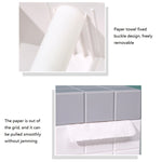 Boîte de mouchoirs cube Boîte de rangement de bureau, Blanc pur, Blanc+Gris, Blanc+Rose, Blanc+Bleu