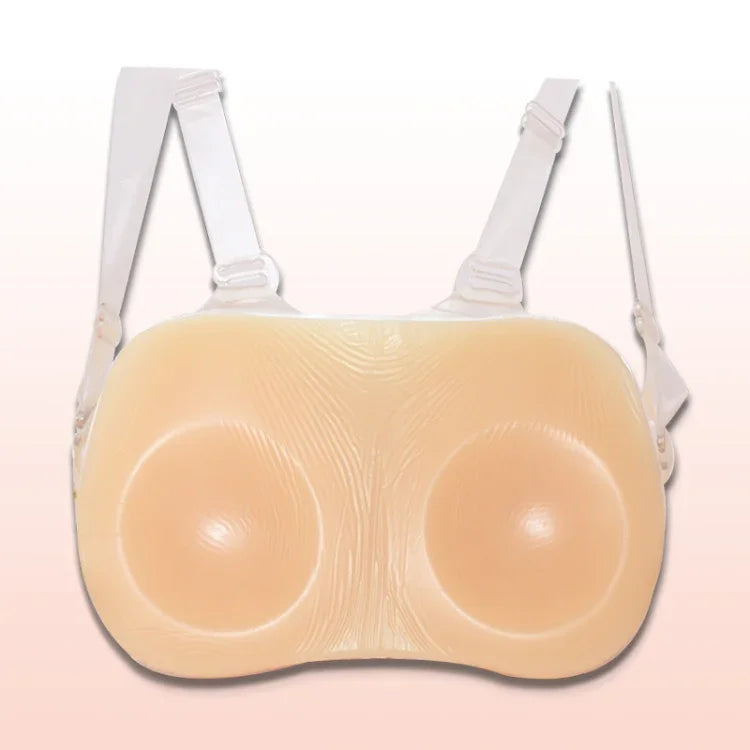 Poitrine artificielle de travesti prothèse mammaire conjointe en silicone, seins circulaires, 500g, 600g, 800g, 1000g, 1300g, 1500g, 1800g, 2000g