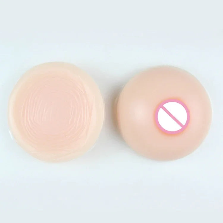 Faux seins en silicone pour homme Rondes, fausses poitrines pour travestissement, 500 g, 600 g, 800 g, 1 000 g