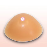 Prothèse Mammaire Post-opératoire Compensatoire en Silicone à Fond Concave Triangulaire, 150g, 200g, 250g, 300g, 350g, 400g, 450g, 500g, 600g