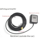 Amplificateur de Signal d'Antenne GPS de Voiture 2 en 1, Amplificateur de Signal