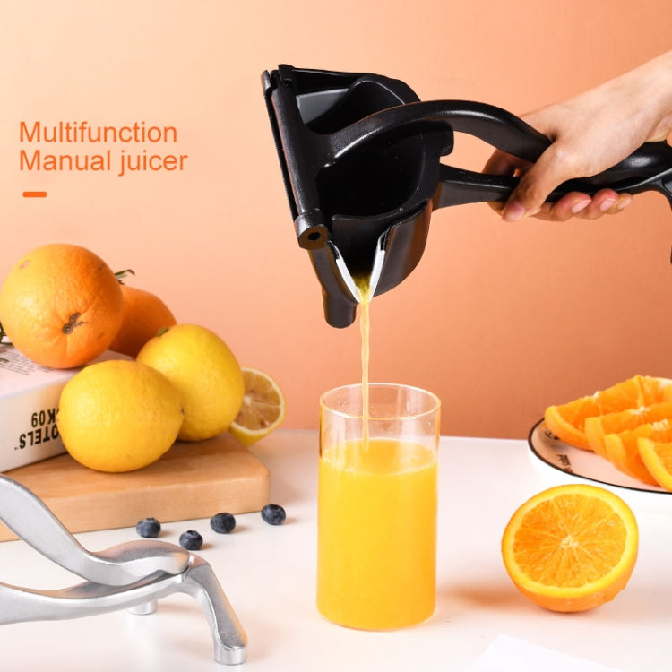 Presse-agrumes manuel détachable en aluminium pour citron, pastèque, orange, argent