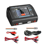 Chargeur de batterie au lithium pour avion miniature HTRC T240 Touch Balance, voiture télécommandée, jouet, prise UE, prise US