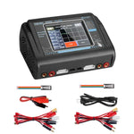 Chargeur de batterie au lithium pour avion miniature HTRC T240 Touch Balance, voiture télécommandée, jouet, prise UE, prise US