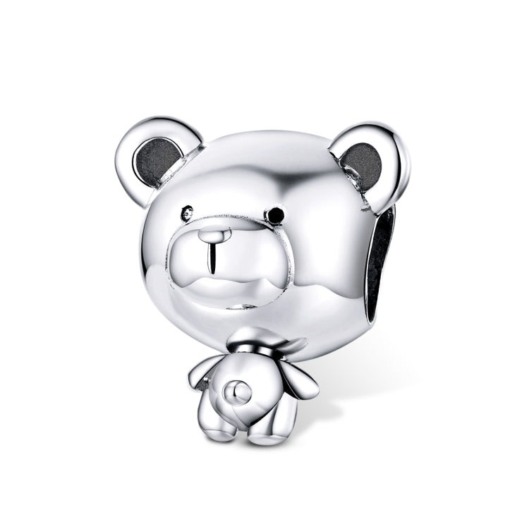 Accessoires de Bracelet DIY en Perles Ours en Argent Sterling S925, SCC1502