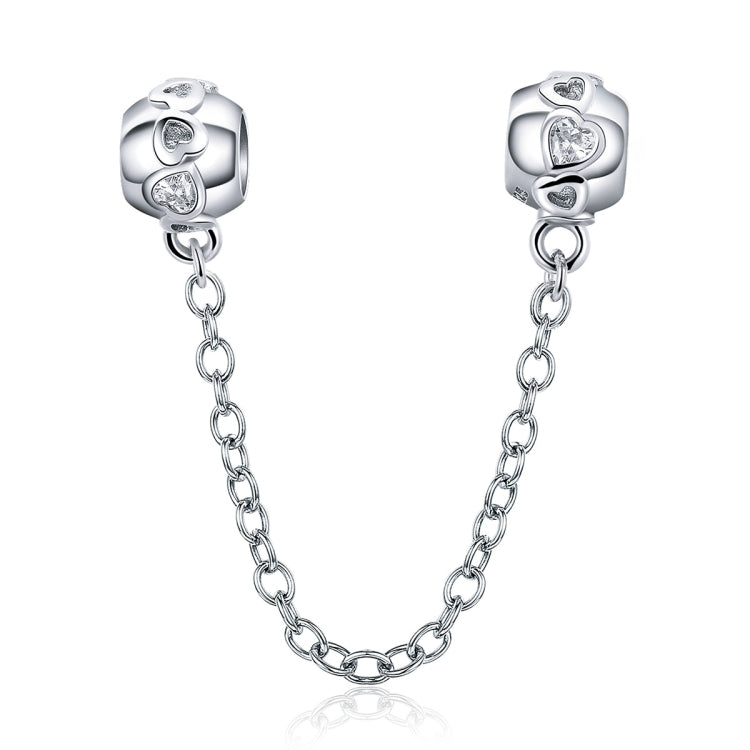 Chaîne de sécurité S925 en argent sterling, petite, mignonne, polyvalente, avec personnalité