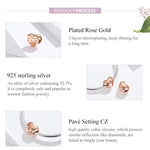 Accessoires de bracelet de perles lâches en forme de cœur doré en argent sterling S925