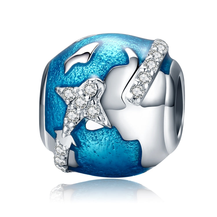 Accessoires de bracelet DIY avec perles en argent sterling S925 « Autour du monde »