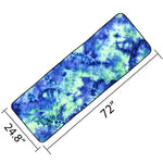 Serviette antidérapante écologique en microfibre, tapis de yoga pliable, drapé de sport, taille : 183 x 63 cm, vert, bleu foncé, violet, jaune