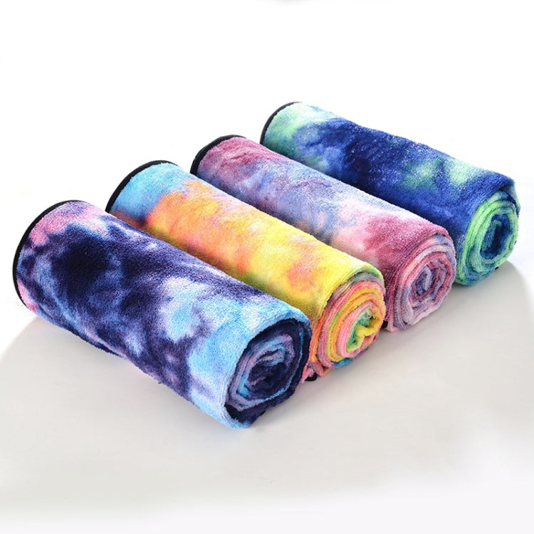 Serviette antidérapante écologique en microfibre, tapis de yoga pliable, drapé de sport, taille : 183 x 63 cm, vert, bleu foncé, violet, jaune