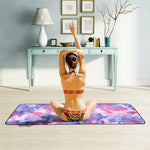 Serviette antidérapante écologique en microfibre, tapis de yoga pliable, drapé de sport, taille : 183 x 63 cm, vert, bleu foncé, violet, jaune