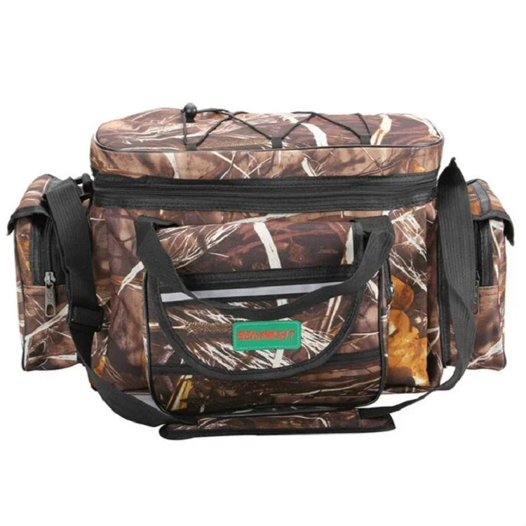 SeaKnight SK003 Sac à bandoulière multifonctionnel pour leurres, sacoche de pêche, sac de taille