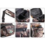 SeaKnight SK003 Sac à bandoulière multifonctionnel pour leurres, sacoche de pêche, sac de taille