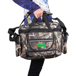 SeaKnight SK003 Sac à bandoulière multifonctionnel pour leurres, sacoche de pêche, sac de taille