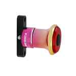 Feu arrière intelligent MEROCA MX2 avec capteur, lumière de frein pour VTT, lumière de vélo de route pour conduite nocturne, chargement USB, installation sur coussin de siège noir, coloré, or rose, installation sur tube de selle noir