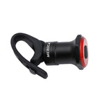 Feu arrière intelligent MEROCA MX2 avec capteur, lumière de frein pour VTT, lumière de vélo de route pour conduite nocturne, chargement USB, installation sur coussin de siège noir, coloré, or rose, installation sur tube de selle noir