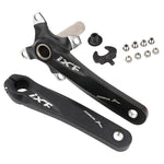 Manivelle creuse modifiée JIANKUN IXF pour VTT, plateau simple, manivelles gauche et droite, axe inférieur, manivelle gauche et droite, manivelle gauche et droite + boîtier de pédalier
