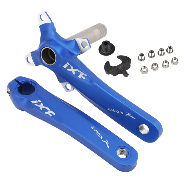 Manivelle creuse modifiée JIANKUN IXF pour VTT, plateau simple, manivelles gauche et droite, axe inférieur, manivelle gauche et droite, manivelle gauche et droite + boîtier de pédalier