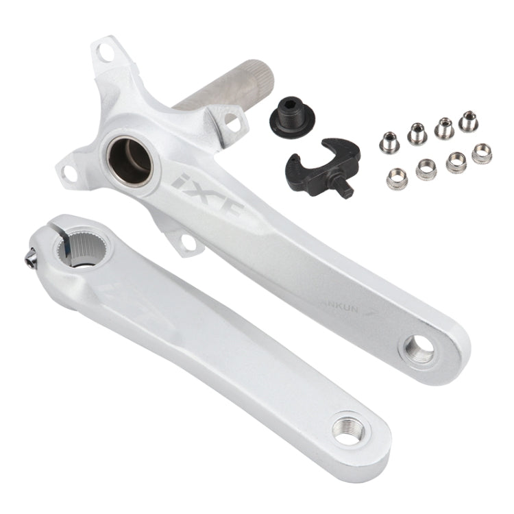 Manivelle creuse modifiée JIANKUN IXF pour VTT, plateau simple, manivelles gauche et droite, axe inférieur, manivelle gauche et droite, manivelle gauche et droite + boîtier de pédalier