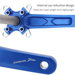 Manivelle creuse modifiée JIANKUN IXF pour VTT, plateau simple, manivelles gauche et droite, axe inférieur, manivelle gauche et droite, manivelle gauche et droite + boîtier de pédalier