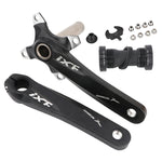 Manivelle creuse modifiée JIANKUN IXF pour VTT, plateau simple, manivelles gauche et droite, axe inférieur, manivelle gauche et droite, manivelle gauche et droite + boîtier de pédalier