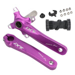 Manivelle creuse modifiée JIANKUN IXF pour VTT, plateau simple, manivelles gauche et droite, axe inférieur, manivelle gauche et droite, manivelle gauche et droite + boîtier de pédalier
