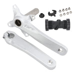 Manivelle creuse modifiée JIANKUN IXF pour VTT, plateau simple, manivelles gauche et droite, axe inférieur, manivelle gauche et droite, manivelle gauche et droite + boîtier de pédalier