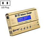 Chargeur d'avion HTRC B6 V2, chargeur d'équilibrage intelligent, prise US, prise EU, prise UK, prise AU