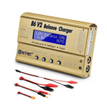 Chargeur d'avion HTRC B6 V2, chargeur d'équilibrage intelligent, prise US, prise EU, prise UK, prise AU