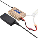 Chargeur d'avion HTRC B6 V2, chargeur d'équilibrage intelligent, prise US, prise EU, prise UK, prise AU