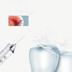 Détartreur Dentaire Électrique à Eau, Hydropulseur Portable pour Nettoyage Buccal, Blanc, Rose, Bleu