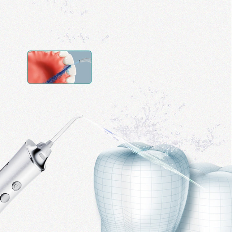 Détartreur Dentaire Électrique à Eau, Hydropulseur Portable pour Nettoyage Buccal, Blanc, Rose, Bleu
