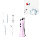 Détartreur Dentaire Électrique à Eau, Hydropulseur Portable pour Nettoyage Buccal, Blanc, Rose, Bleu
