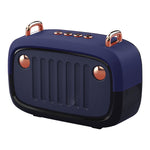 Enceinte Bluetooth sans fil BS32D Subwoofer dessin animé Carte extérieure Enceinte mini portable, Bleu, Noir, Gris Argent, Orange, Vert